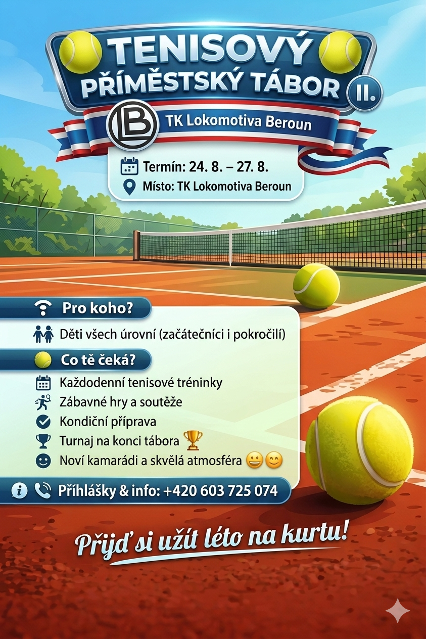 Tenisový příměstský tábor II.