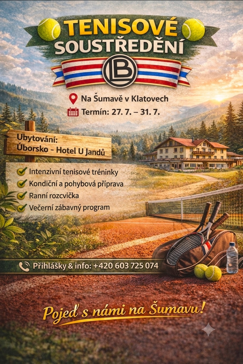 Tenisové soustředění